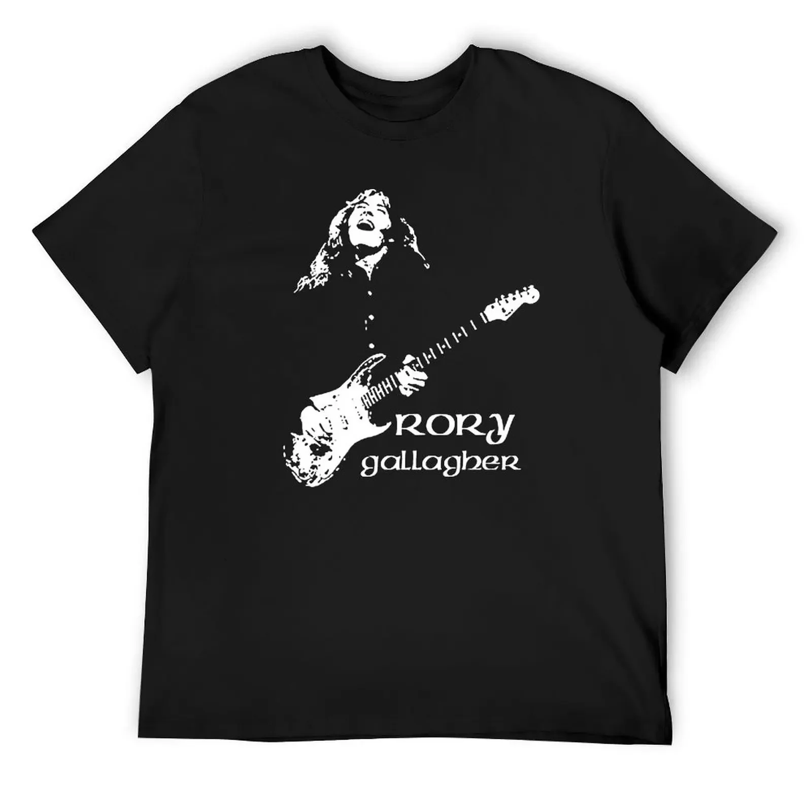 Rock Blues Guitar Player Gallagher - Classic Rock Art T-Shirt