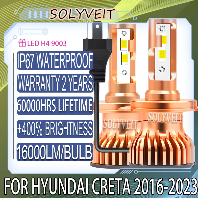 

Lifespan 60000hrs Energy Saving 9003 H4 High Low Beam Headlight Bulb For HYUNDAI CRETA 2016 2017 2018 2019 2020 2021 2022 2023