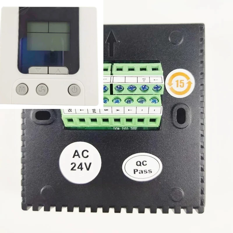 

24V proportional integral valve thermostat HL8102D variable air volume central air conditioner floating point control panel R485