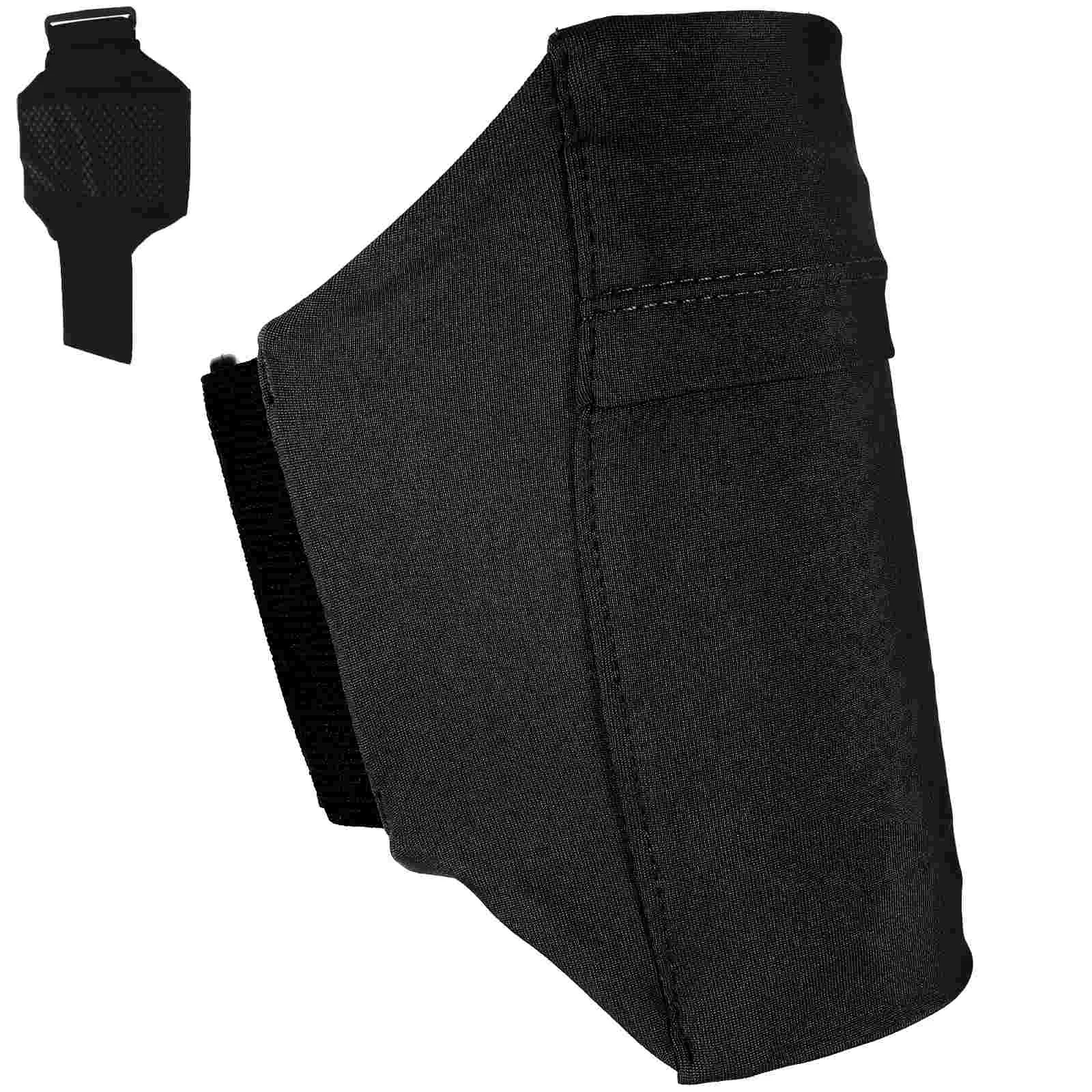 

2 Pcs Jogging Phone Leg Bag Cell Holder Storage Ankle Pouch Elastic Band Sleeve