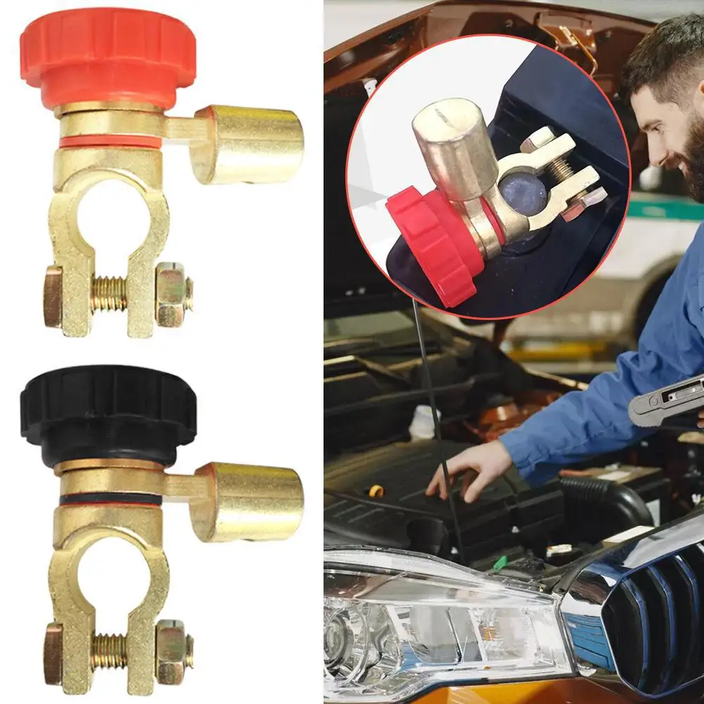 Car Battery Disconnect Rotatable Leakage Protection Battery Truck Auto Isolator Disconnect Tools Parts Cut-of I6X1