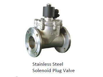 Stainless Steel Dual-flow Piston Solenoid Valve