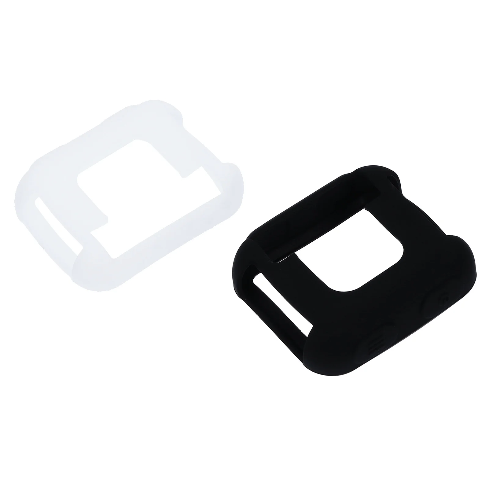

2 Pcs Smartwatch Protective Case Shockproof Full Edge Cover Silicone Watch Shell Anti-Scratch Durable Long Use Easy Install