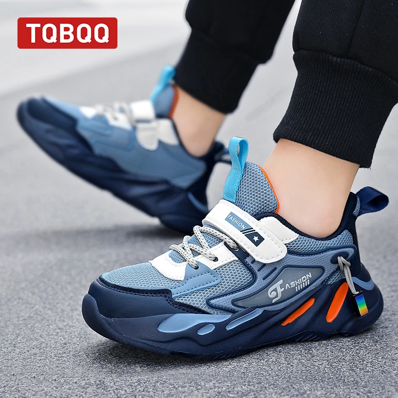 Kids Breathable Lightweight Sneakers for Boy Children's School Play Sports Shoes Non-Slip Sole Toddler Walking Shoes image 5
