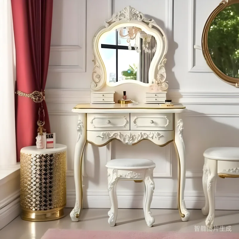 

Nordic Style Premium Ressing Table Storage Style Makeup Vanities Elegant Tocadores De Maquillaje Oferta Bedroom Furniture