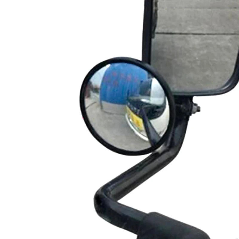 145mm Convex Rear View Mirror Safety Blind Spot Wide Angle Parking Rearview Mirror Truck Tourist Bus Station Wagon Accessories