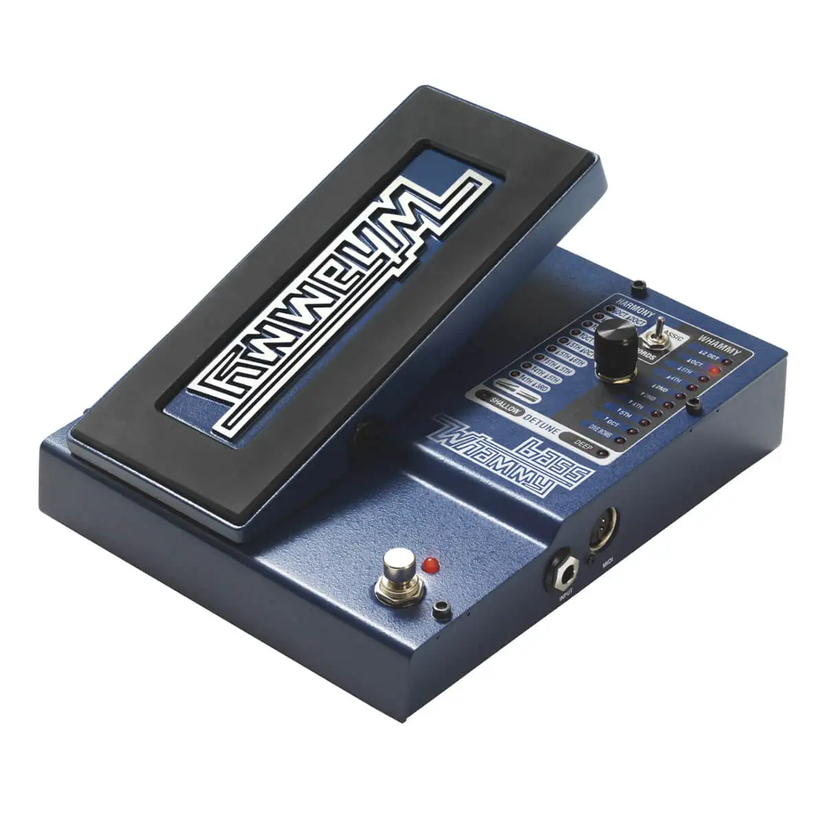 Digitech BASS Whammy V5 legendary pitch shifting effect pedal for bass guitar for added musical flexibility