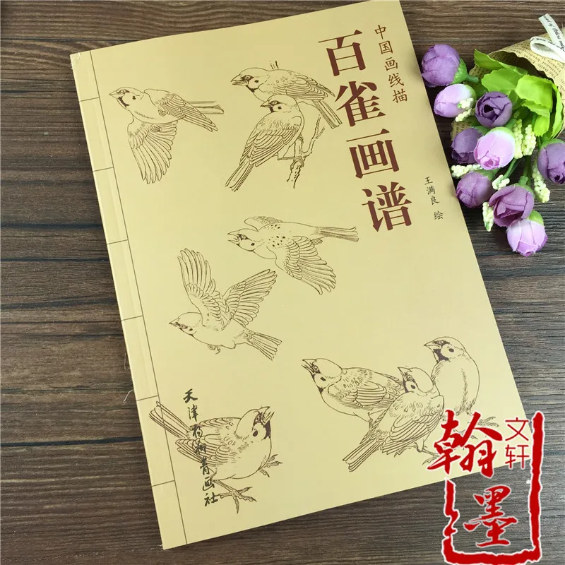 2022 New 94 Pages Birds Painting Collection Art Book Coloring Book Coloring Book for Adults Kids By ManLiang Wang Copybook Album