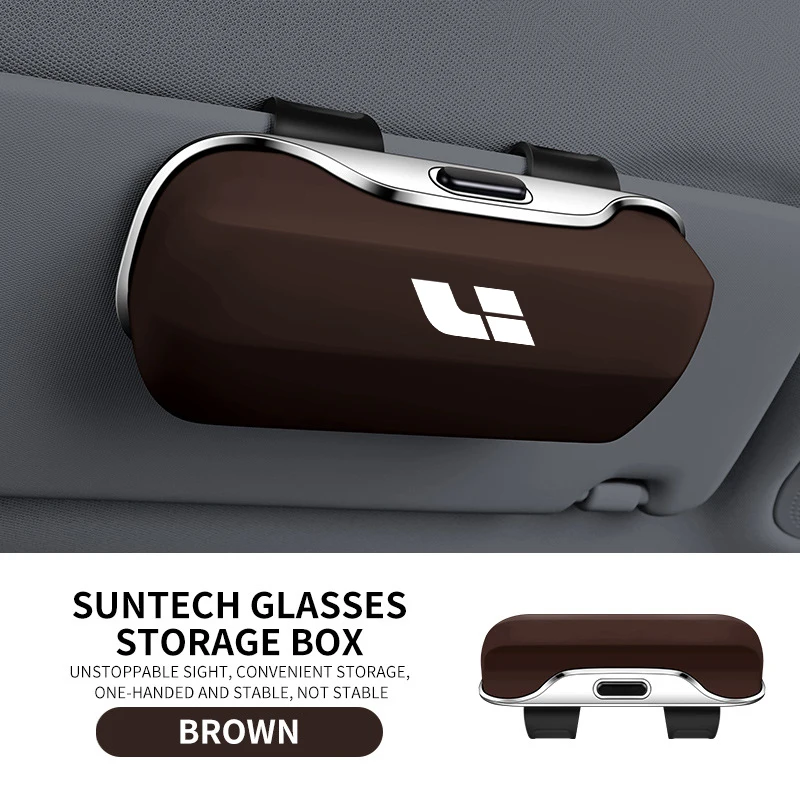 

Lixiang Ideal Li ONE Auto L9 L8 L7 L6 L5 Accessories Car Visor Sunglasses Car Glasses Case Glasses Holder Clip Box
