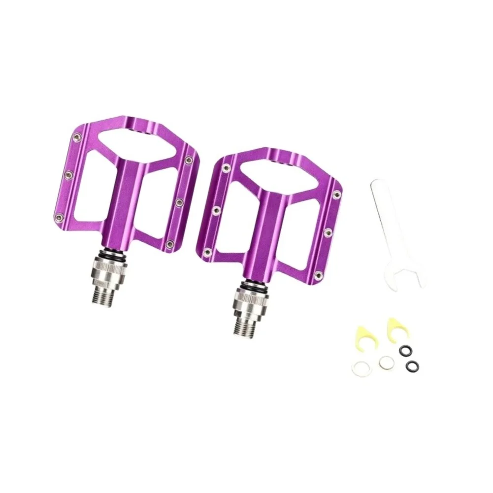 Hollow Pedals with for Folding Bikes Sealed Bearing System Lightweight Build and Consistent Pedal Responsiveness