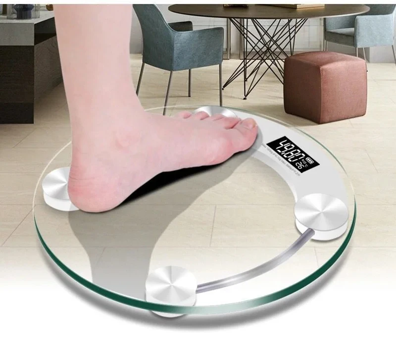 Digital Bathroom Body Scale With Hd Lcd Display For Body Weight_voghion.com