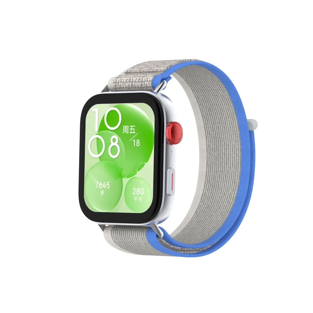 Green Nylon strap watchband For Huawei Watch FIT3 Smartwatch strap FOR huawei fit3