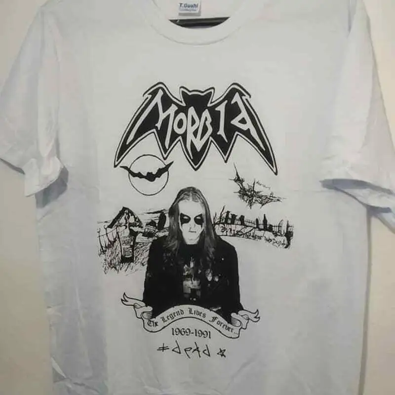 

MORBID The Legend Lives Forever Рубашка Mayhem BATHORY Darkthrone Sarcofago DEAD
