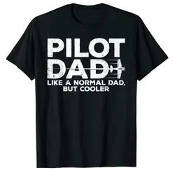 Funny Pilot-Art for Dad Men Aviation Airplane Aircraft Pilot T-Shirt Short Sleeve Graphic Tee Y2k Tops Daddy Father's Day Gifts