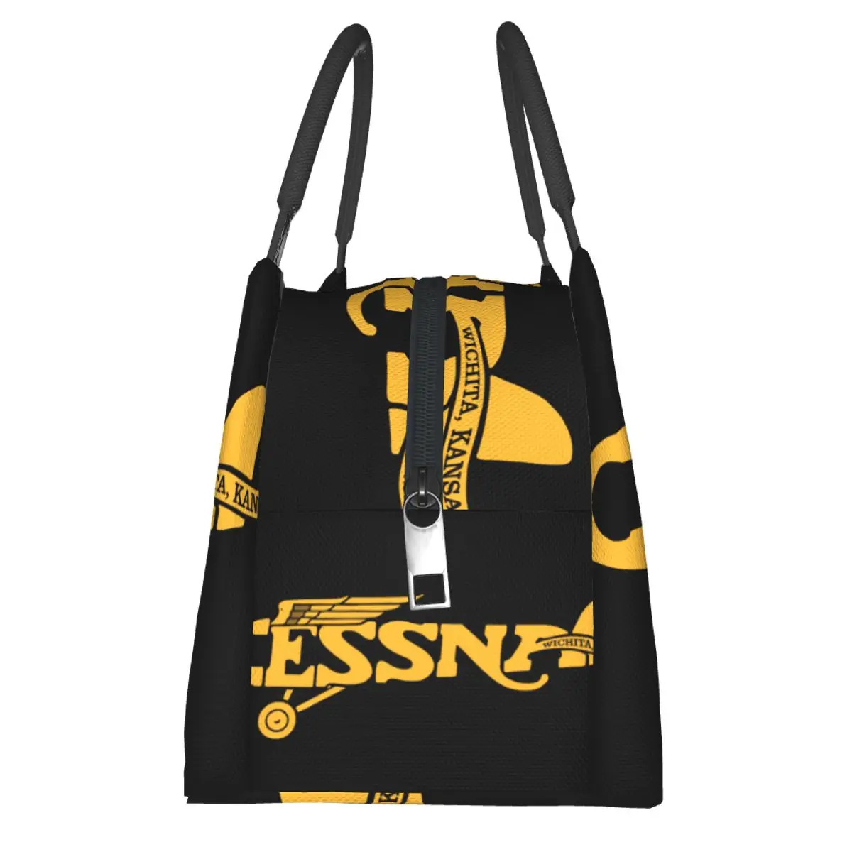 Cessna Logo Portable insulation bag for Cooler Thermal Food Office Pinic Container