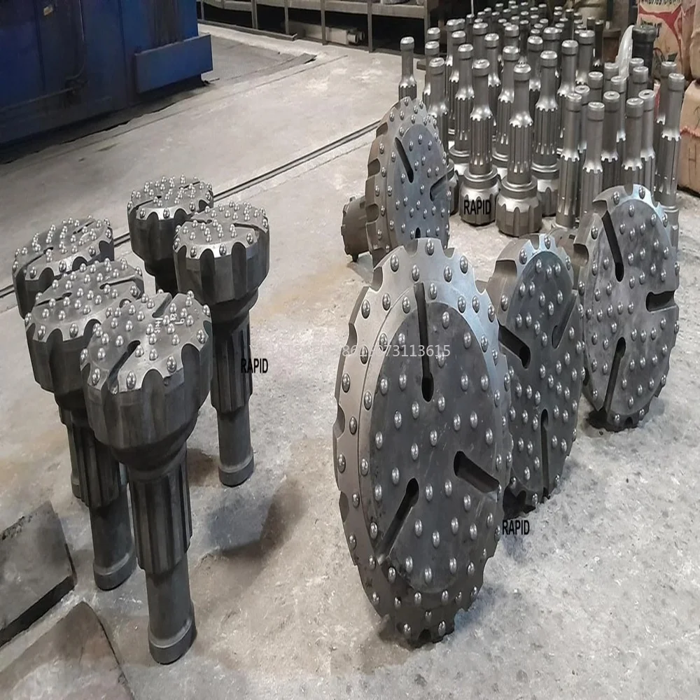

SUPPER QUALITY the BEST DTH HAMMER and BITS for DEEP PENETRATION High Quality Alloy Steels High Precision Heat Treated