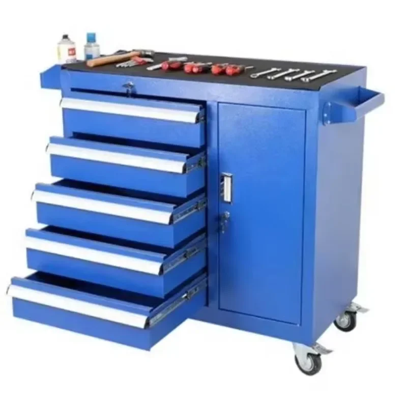 

Cheap Tool Cabinet SP-003 Heavy Duty Tool Cabinets Tool Chest Roller Cabinet with 5 Drawers and Wheels