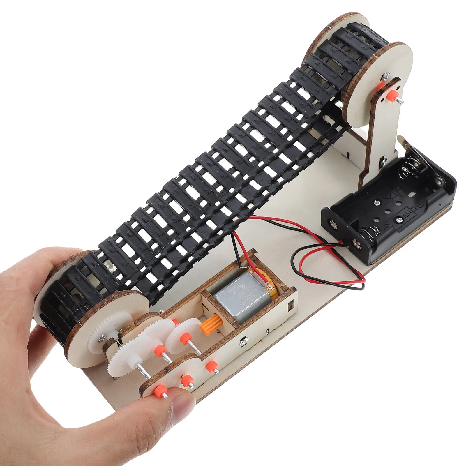 

Набор для сборки электрического конвейера: DIY-проект для инженерных экспериментов, научных проектов, учебное пособие, стимулятор творчества для детей (STEM)