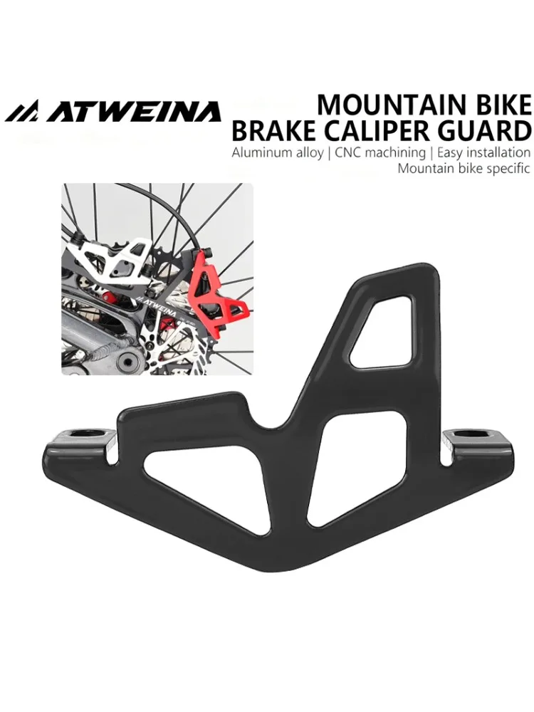 AliExpress NONE ATWEINA MTB Brake Caliper Guard CNC Aluminum Alloy Protection Cover for Mountain Bike Easy Install Bicycle Accessory