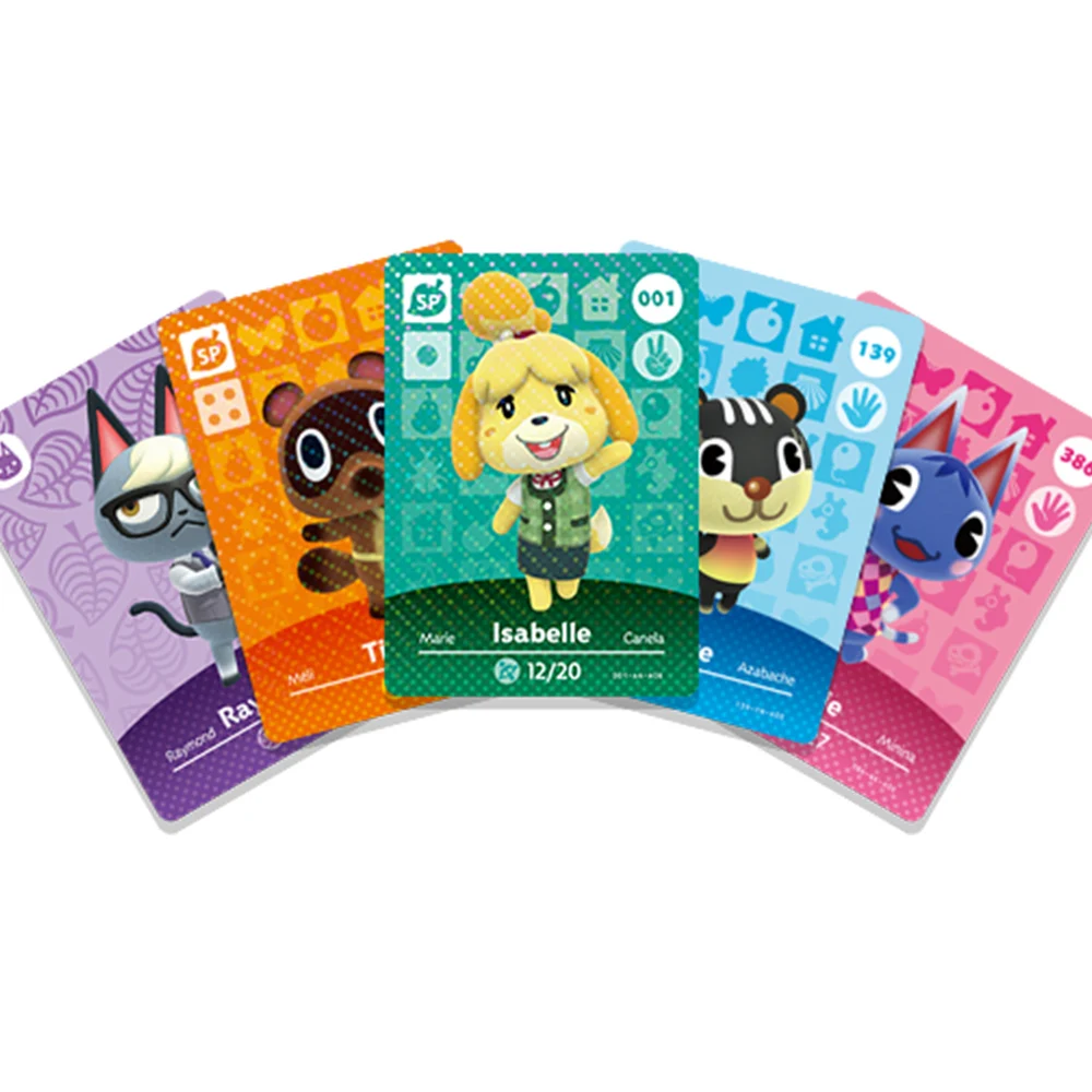 Animali che attraversano il nuovo gioco di carte carte NFC di alta qualità carte animali Serie 5 413-448 tag per NS Switch Wii Lite U Set