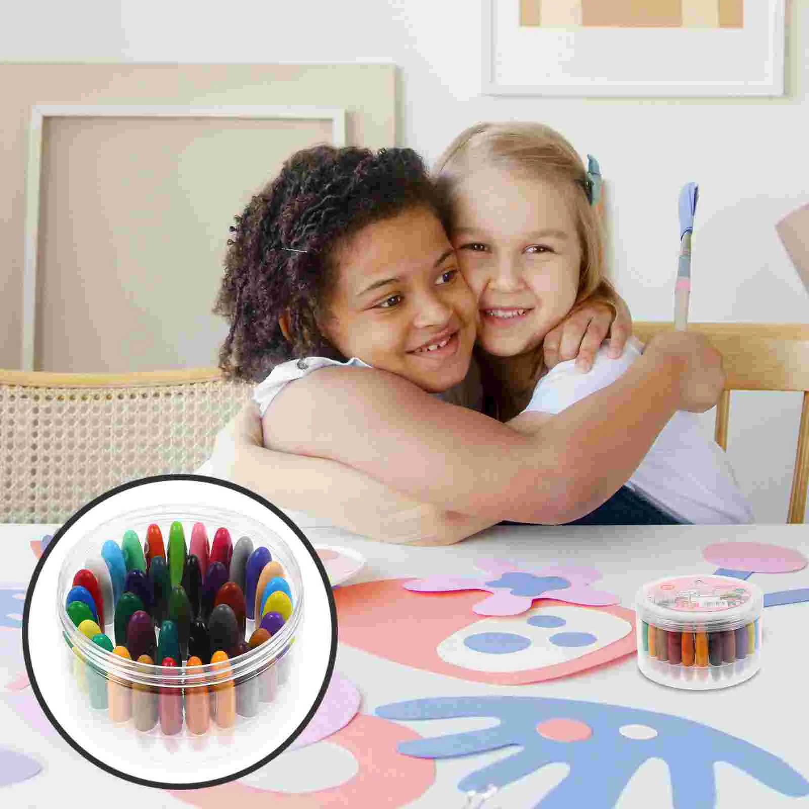 Crayons de couleur pour les tout-petits, 36 pièces, pour les petits de 1 à 3