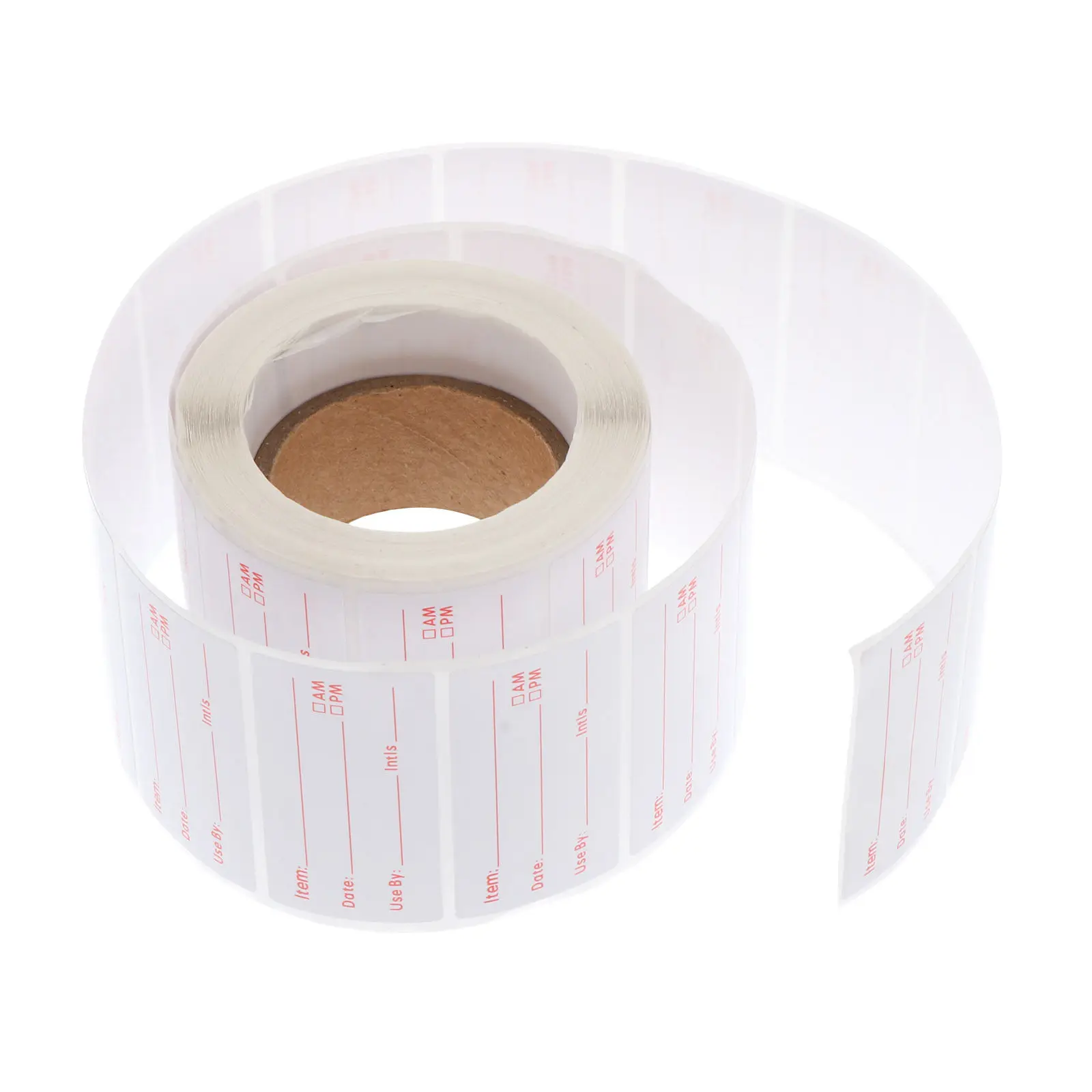 

500 шт. этикеток для маркировки даты продуктов, с возможностью записи, отклеивающиеся, на английском языке, для кухонных банок и хранения продуктов