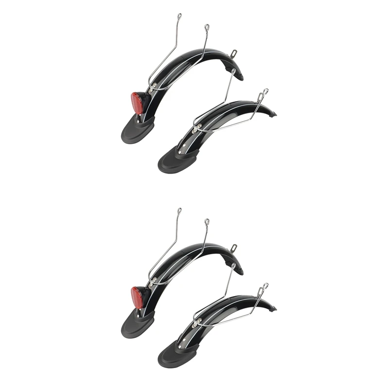 

4X For 14 Inch Kugoo V1 Electric Bicycle Mudguard Folding Bike Fender All Inclusive Aluminum Alloy Bracket,A-AA74