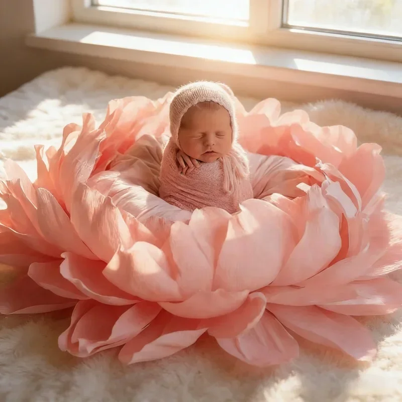 Baby Photo Props Newborn Photography Props Flower Blanket Studio Posing Background Props Growth Commemorative Props Photo Shoot