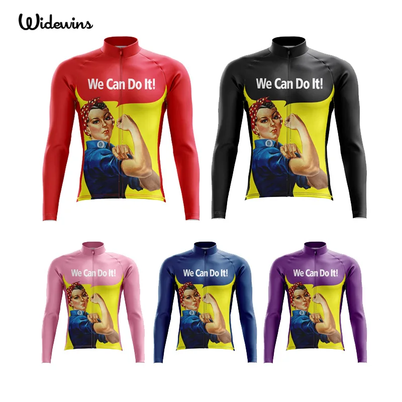 

Sale Lycra Full Ropa Ciclismo Hombre New Women Cycling Long Sleeve Summer Can Do Clothing Cartoon Bike 6 Style Bicycle Clothing