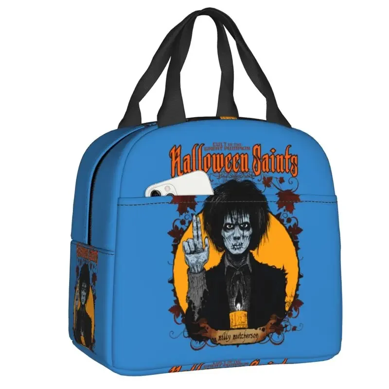 Halloween Saints Billy Butcherson Lunch Bag Warm Cooler Insulated Lunch Container Box for Kids School Work Picnic Food Tote Bags