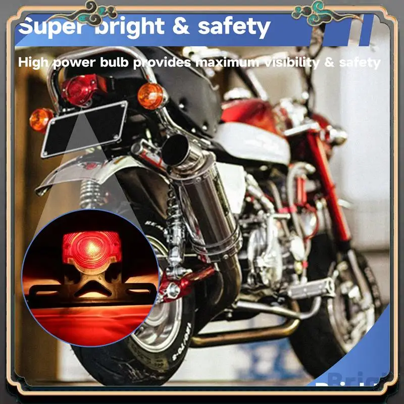 

M45K-Tail Light Motorcycle Rear Lamp Taillight For Honda Monkey Z50 Z50JZ Z 50 KDF Bike