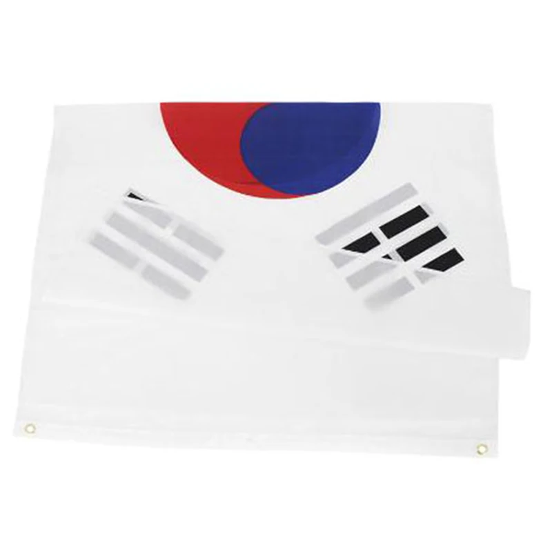 Large South Korea Flag Polyester the Korean National Banner 90*150cm