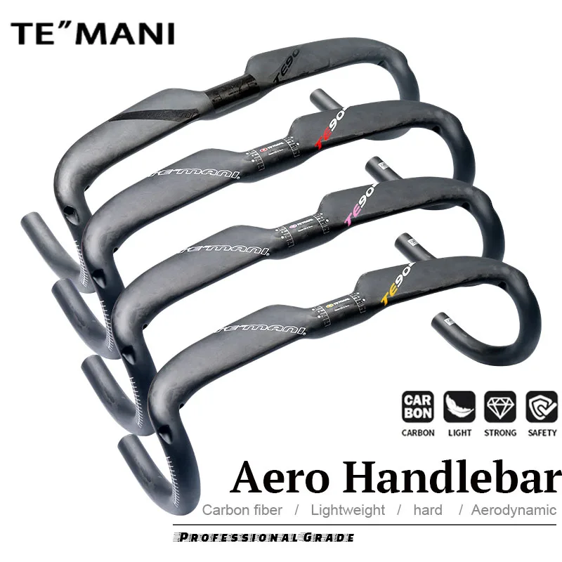 temani-ud-matte-internal-routing-aero-carbon-handlebar-400-420-440mm-lightweight-professional-road-racing-bike-cycling-parts