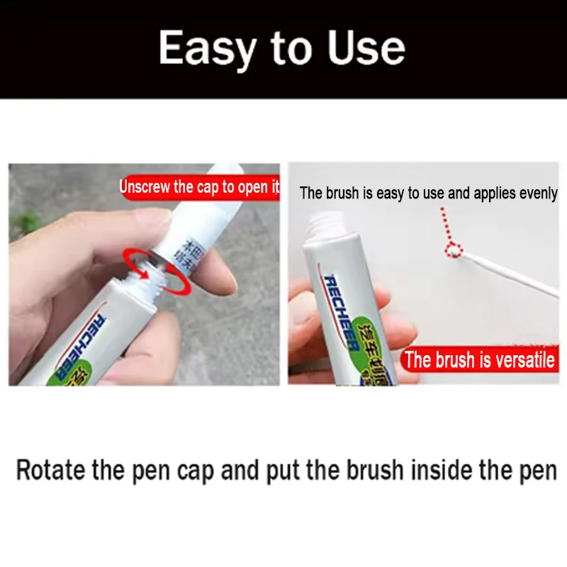 Car Scratch Repair Touch-Up Paint Pen for BYD ATTO2 Green Grey Black White Paint Scratch Remover Car Paint Car Accessories - view 3