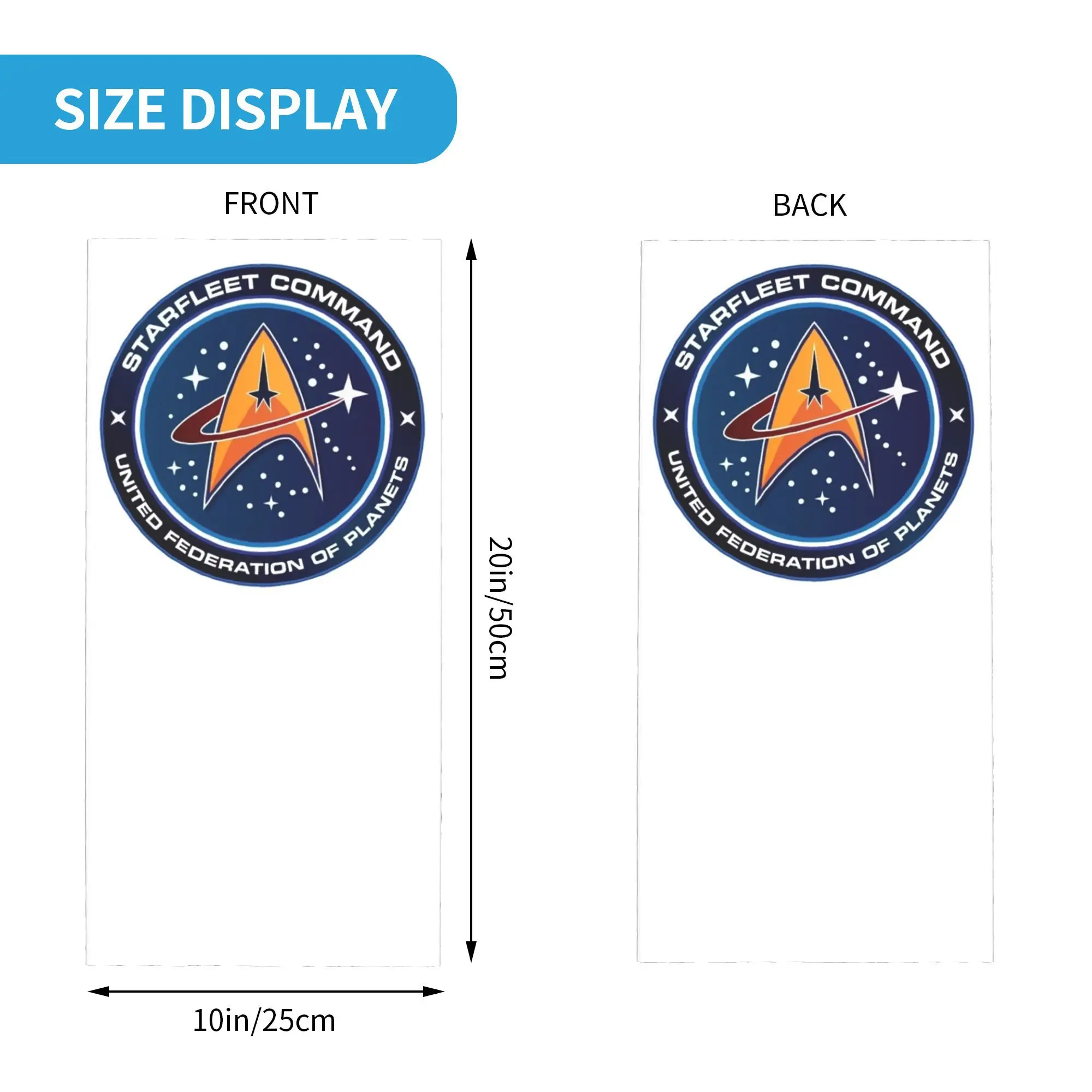 Звездные пути, научная фантастика, сериал, бандана, гетры с принтом, маска, шарф, велосипедный шарф, спорт на открытом воздухе, унисекс для взрослых