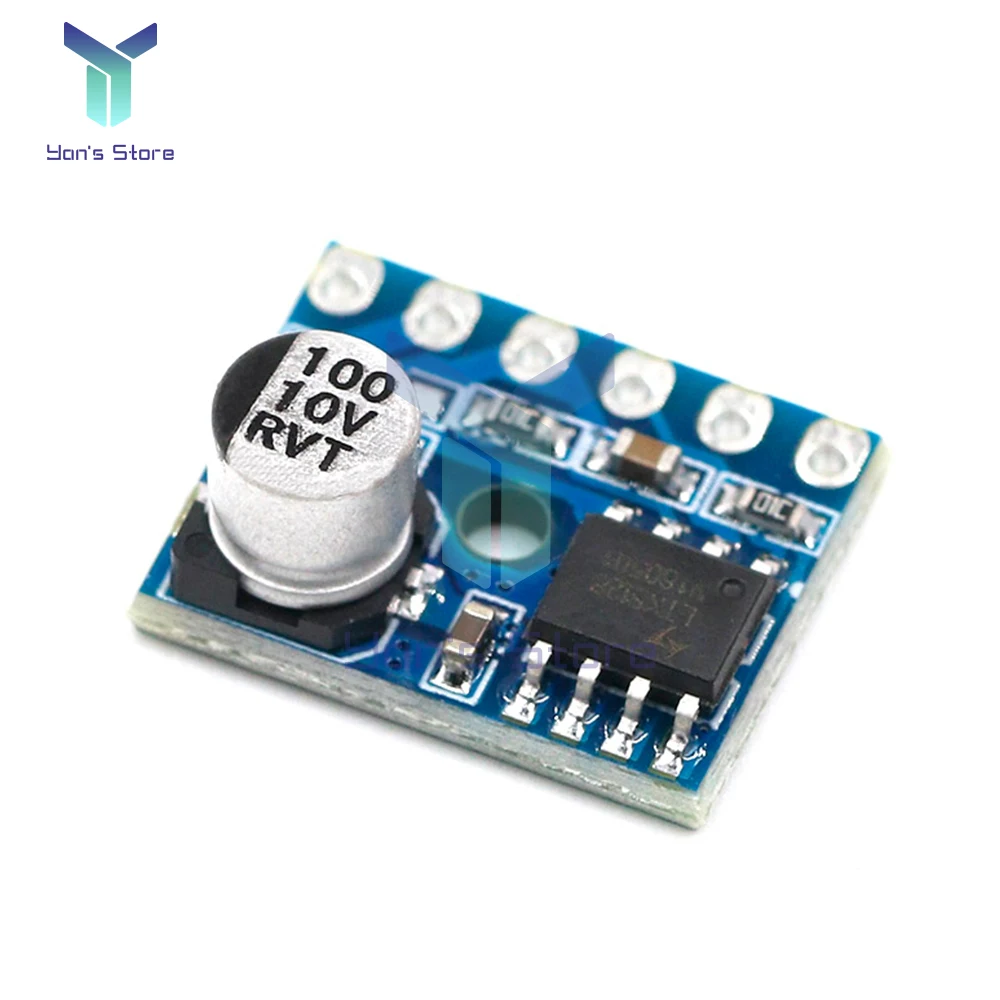 1/5Pcs 5128 Amplifier Board 3-5W Mini Class D Digital Amplifier Board Mono Audio Module Low Distortion DC2.5-5.5V Above 1A