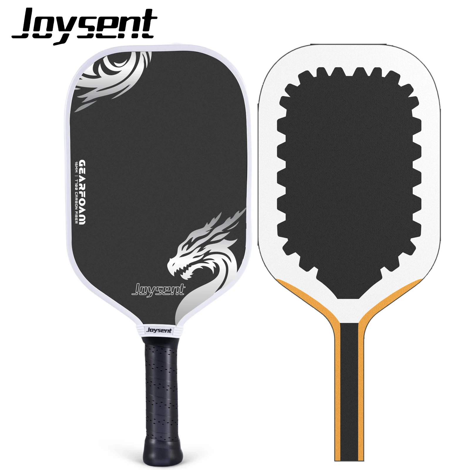 

Pickleball Paddles Trufoam Epp Foam Gear T700 Raw Carbon Fiber Thermoformed Spin Control Power Joysent Racket Dragon Lightweight
