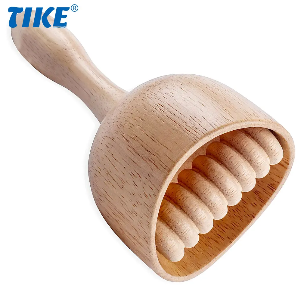 Wooden Swedish Massage Cup - Manual Anti Cellulite Suction Cup,Wood Therapy,Lymphatic Drainage,Maderotherapy,Body Sculpting Tool