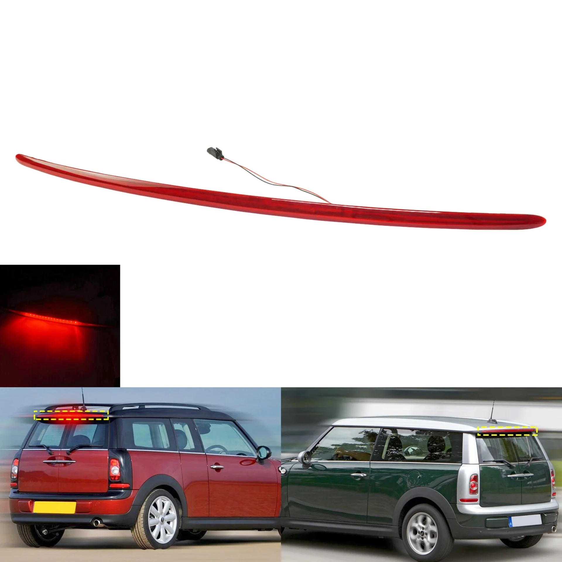 

Высокоположенный дополнительный стоп-сигнал 63257167413, аксессуар для Mini Cooper Clubman R55 2007-2015