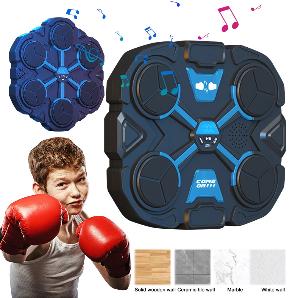 

Music Boxing Machine Boxing Workout Machine Adjustable Speed Boxing Wall Target Wall-Mounted Exercise Equipment for Adults Kids