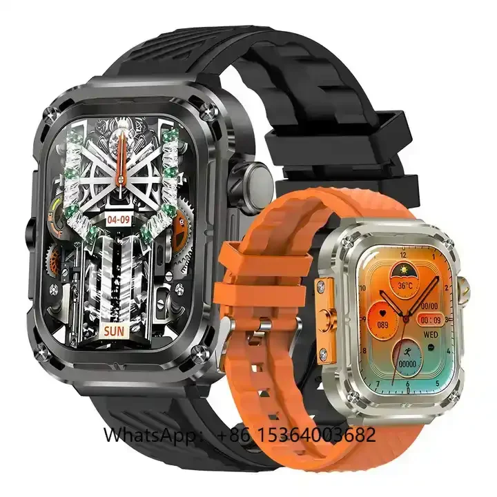 

TJXL-Fashion 2.1 Inch Amoled Screen Three Straps Z85 Max Smart Watch Sleep Tracker Heartrate Blood Pressure