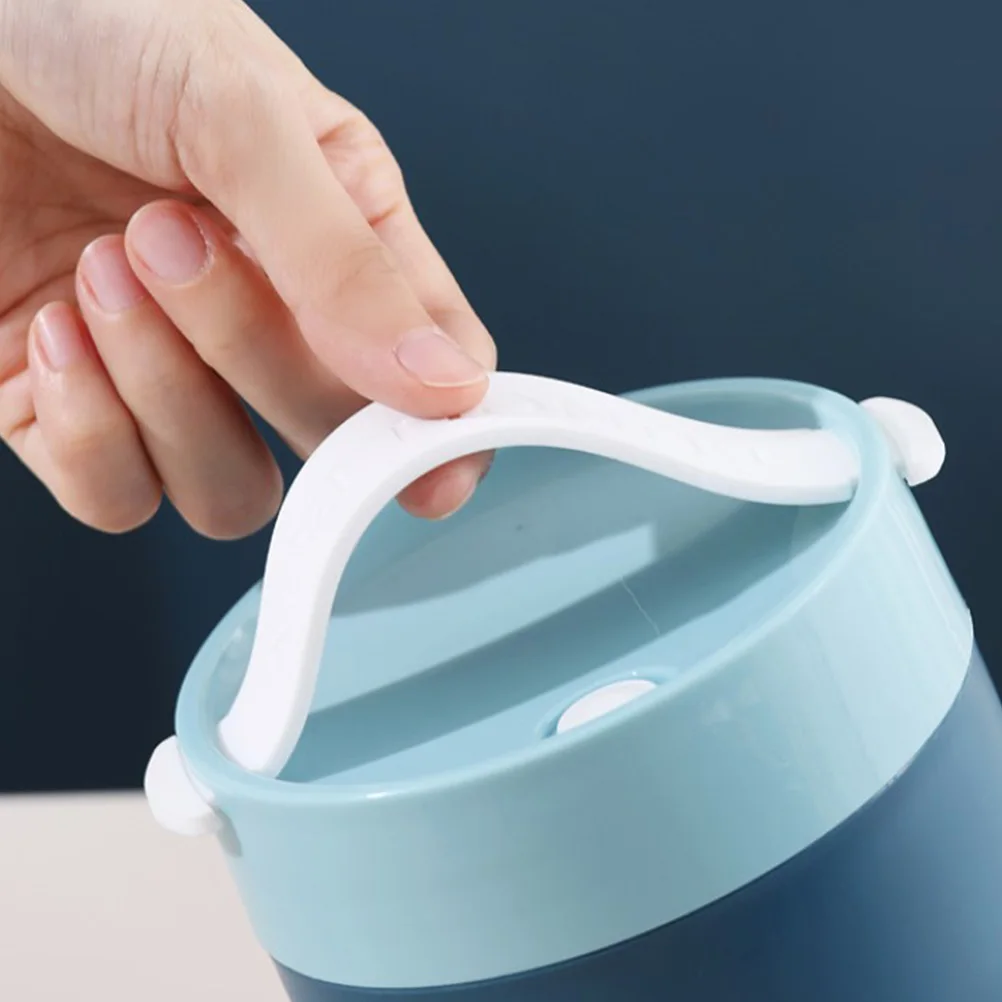 Portable Soup Cup Breakfast with Lid Cereal and Milk Container Cups for Work Travel