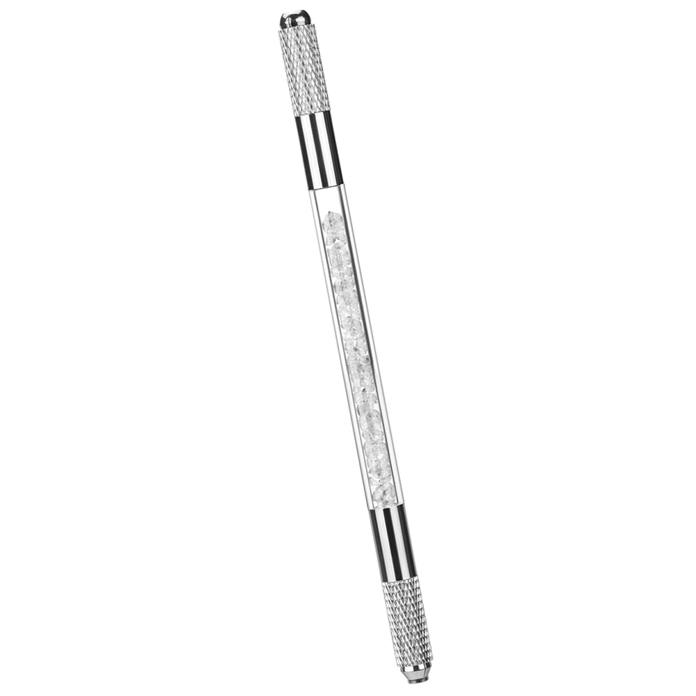 

1pc Acrylic Eyebrow Microblading Tools Microblading Tools Daily Eyebrow Tattoo Pen Use Needle Holder White Color Long Life