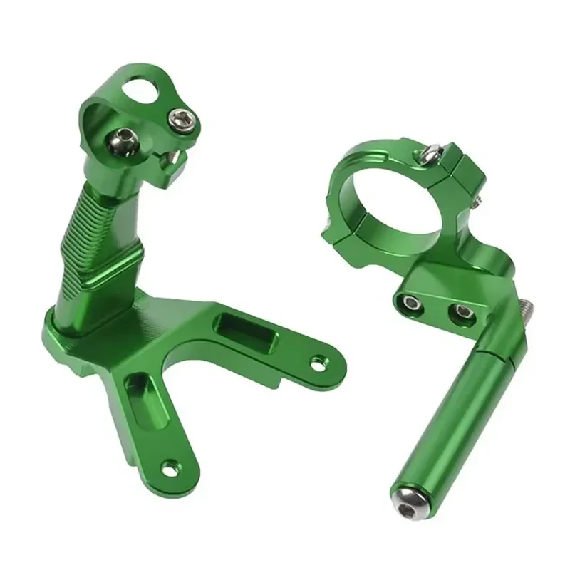 รถจักรยานยนต์อลูมิเนียมพวงมาลัยStabilizer DamperชุดยึดสําหรับKAWASAKI NINJA650 NINJA 650 2017-2021 Ninja