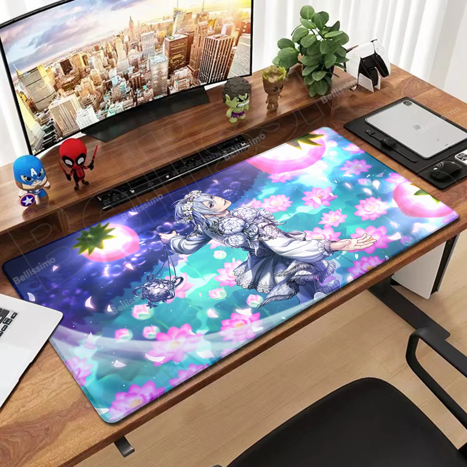 

Коврик для мыши с замком XXL, 1000x500 мм, витой коврик для мыши Wonderland, большой размер, игровой настольный коврик, нескользящий коврик для мыши, настольный коврик для подарка, коврик для мыши