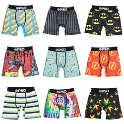 Sexy Men Underwear Boxershorts Fashion Man Underpants Panties Print Men Innerwear mens  hombre Boxershorts Male ZS-P1-P9