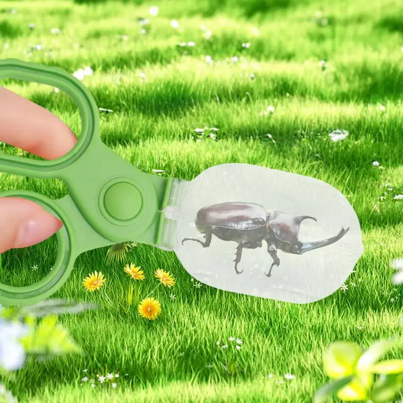 Outdoor Explorer Toys For Kids Spider Scissors Clip Outdoor Adventure Butterfly Catching Tweezers Science Explorer Helper