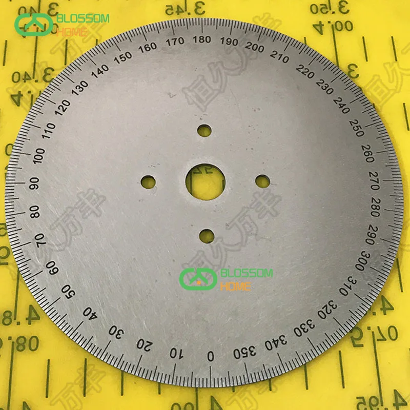 

Outer diameter: 120mm inner hole:12mm thickness:2mm Dial Angle Plate Handwheel Round Tool Bearing Angle Plate