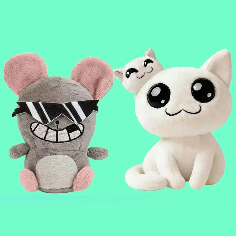 

New Mewgenics Stacy Plush Doll Cute Anime Peripherals Radical Rat Stuffed Toy Collectible Birthday Gift
