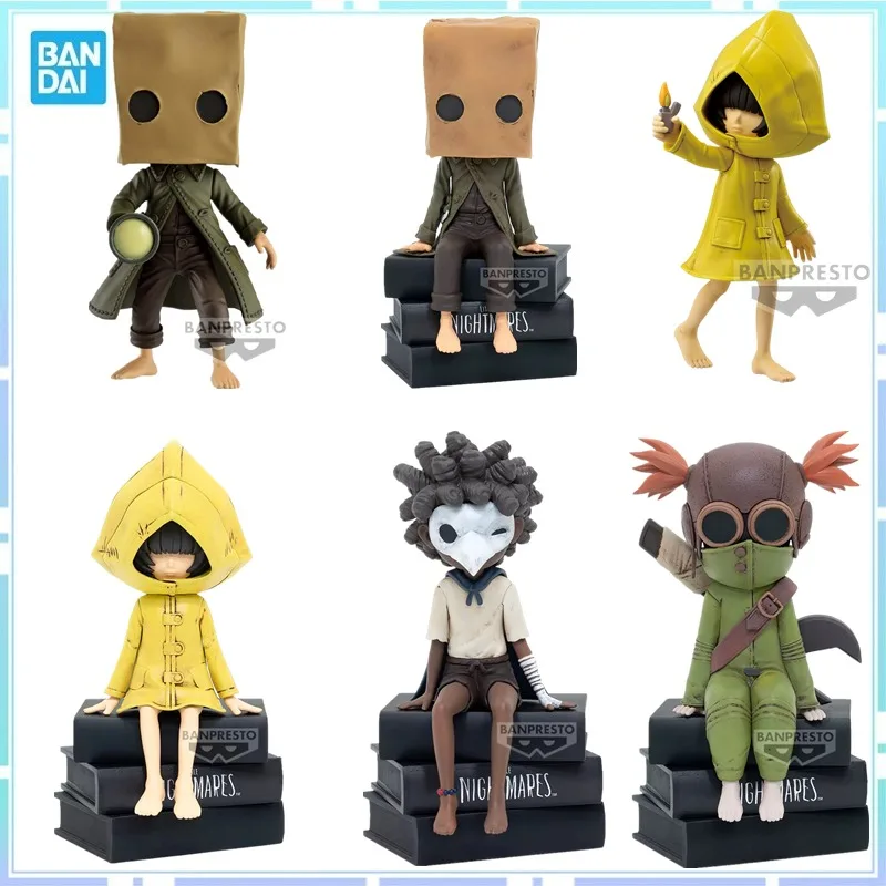 

Bandai Original Banpresto Аниме Little Nightmares Nome Six ALONE Low MONITOR TOP vol.1 ПВХ Фигурка Коллекционная модель игрушки